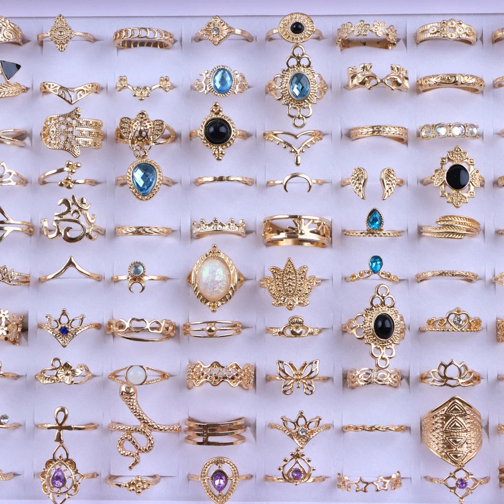 Vintage rings🌸(20Pcs)