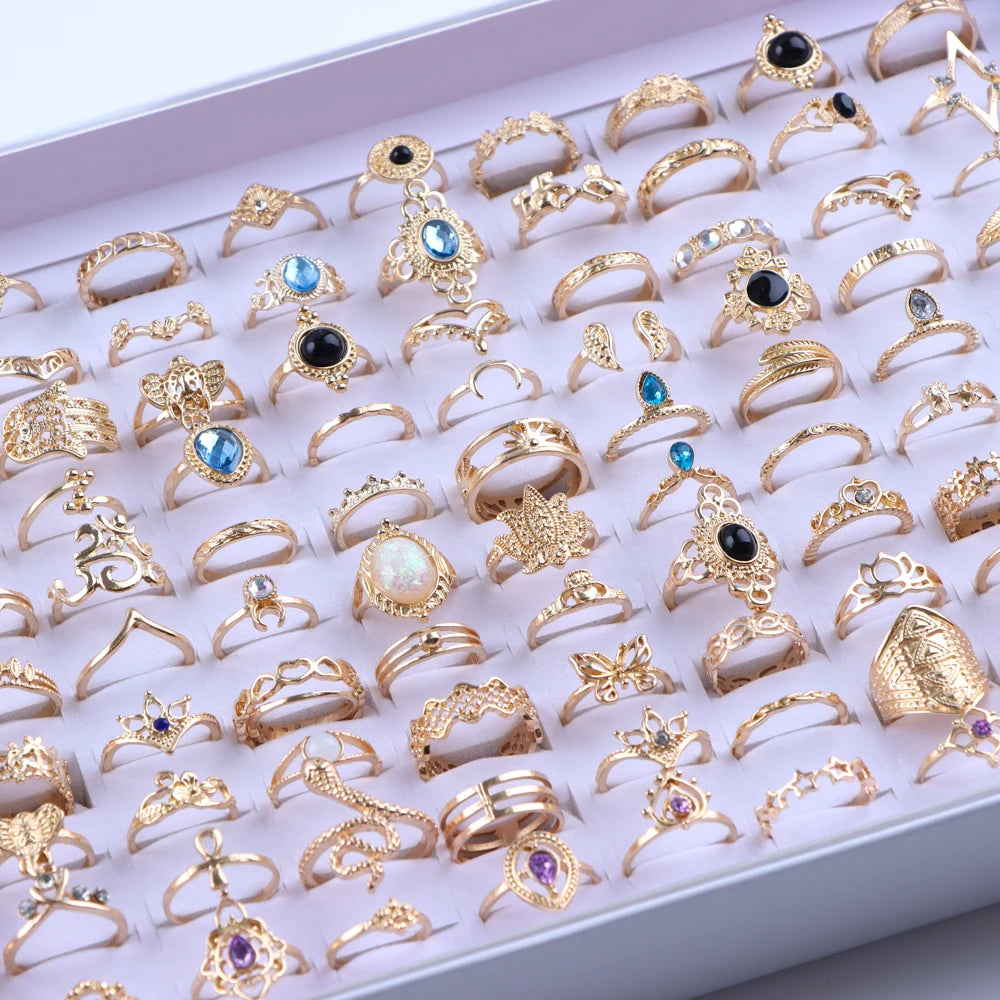 Vintage rings🌸(20Pcs)