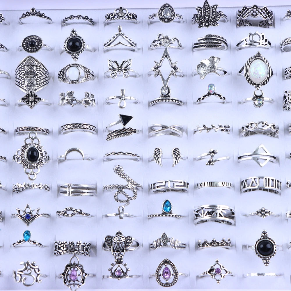 Vintage rings🌸(20Pcs)