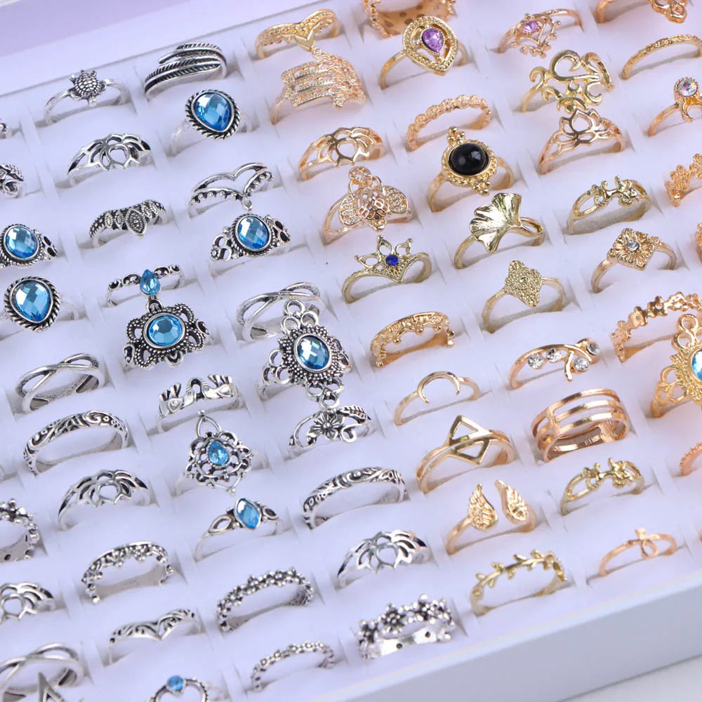 Vintage rings🌸(20Pcs)