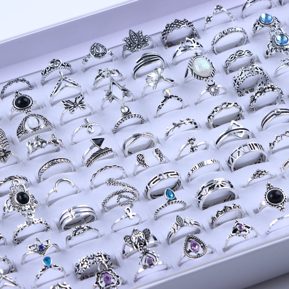 Vintage rings🌸(20Pcs)