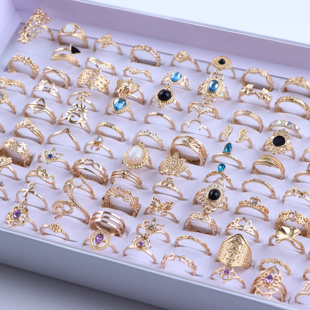 Vintage rings🌸(20Pcs)