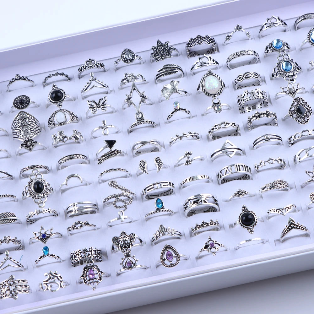 Vintage rings🌸(20Pcs)